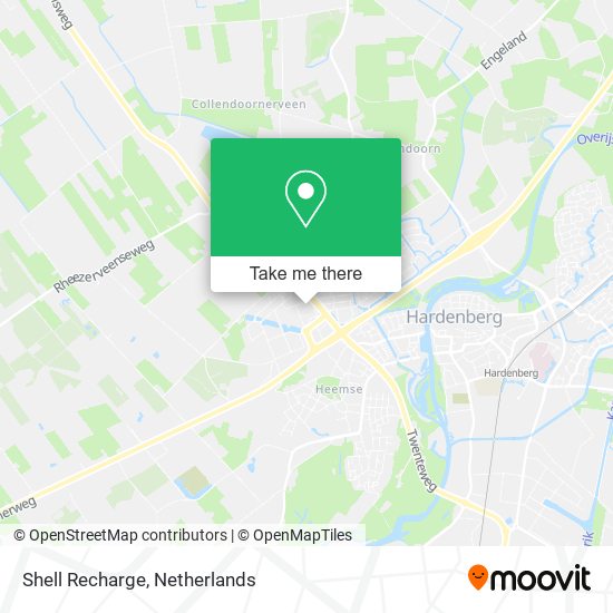 Shell Recharge map