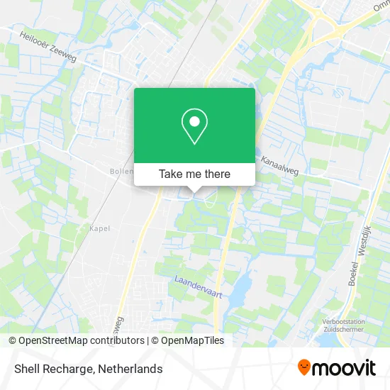 Shell Recharge map