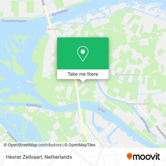 Hester Zeilvaart map