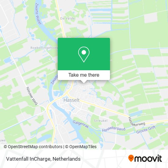 Vattenfall InCharge map