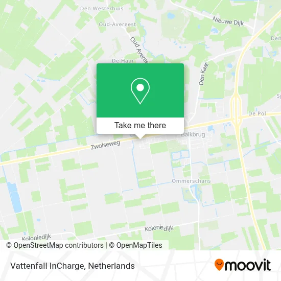 Vattenfall InCharge Karte