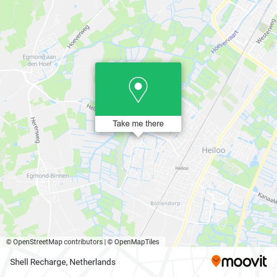 Shell Recharge map