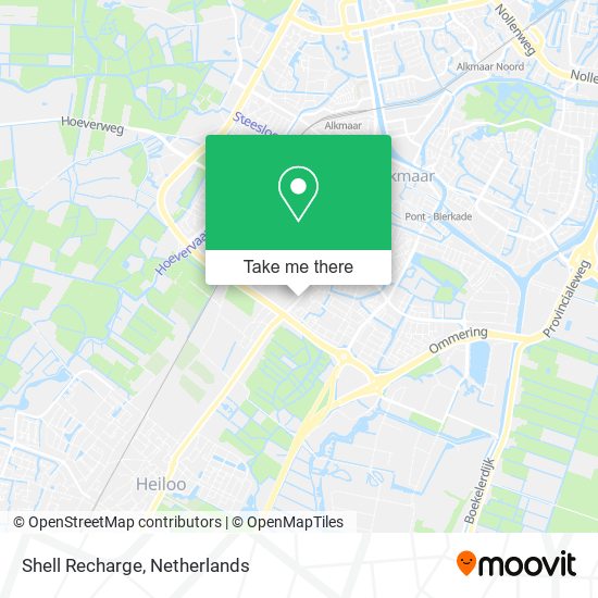 Shell Recharge map