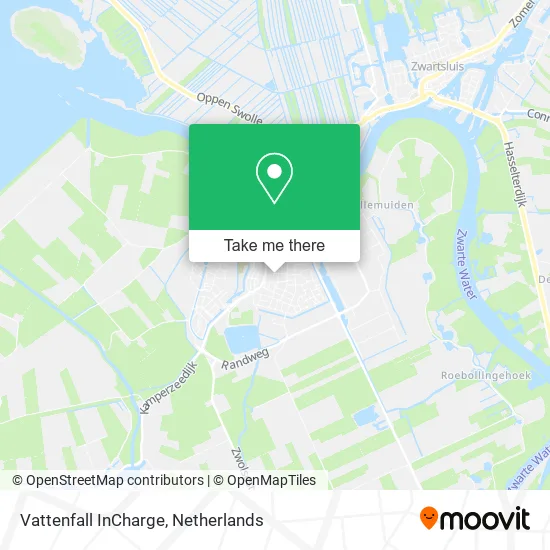 Vattenfall InCharge map