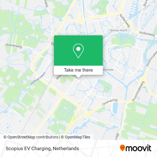 Scopius EV Charging map