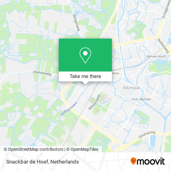 Snackbar de Hoef map