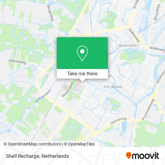 Shell Recharge map