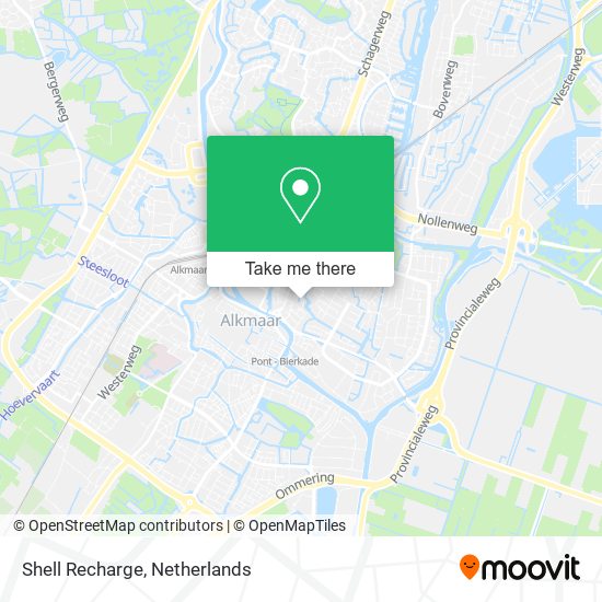 Shell Recharge map