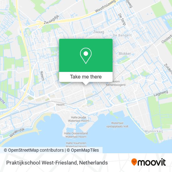 Praktijkschool West-Friesland Karte