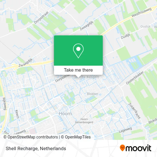Shell Recharge map