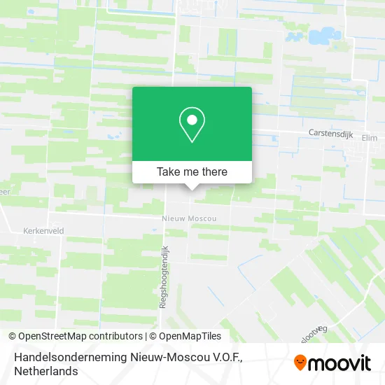 Handelsonderneming Nieuw-Moscou V.O.F. map