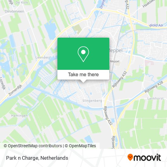 Park n Charge map