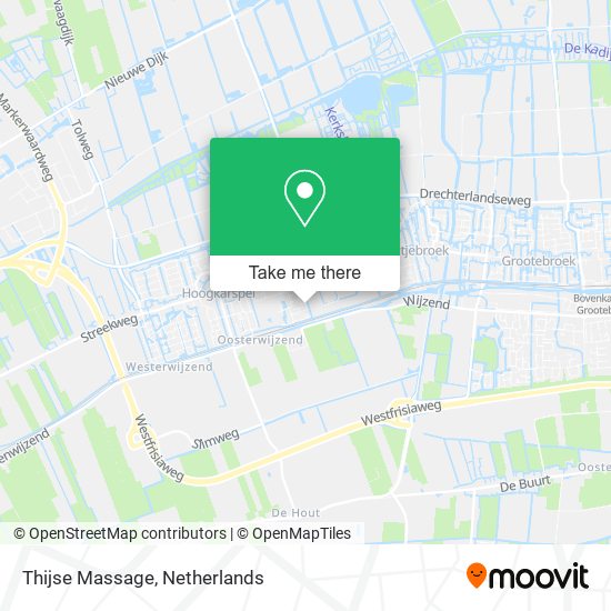 Thijse Massage map