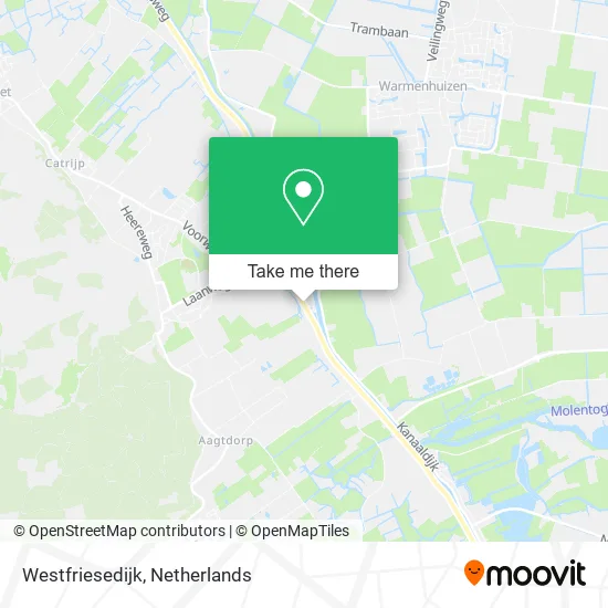 Westfriesedijk map