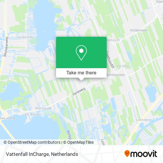 Vattenfall InCharge map