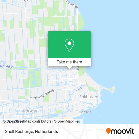 Shell Recharge map
