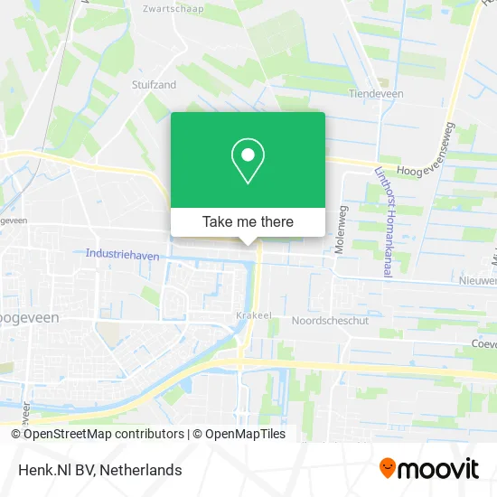 Henk.Nl BV Karte
