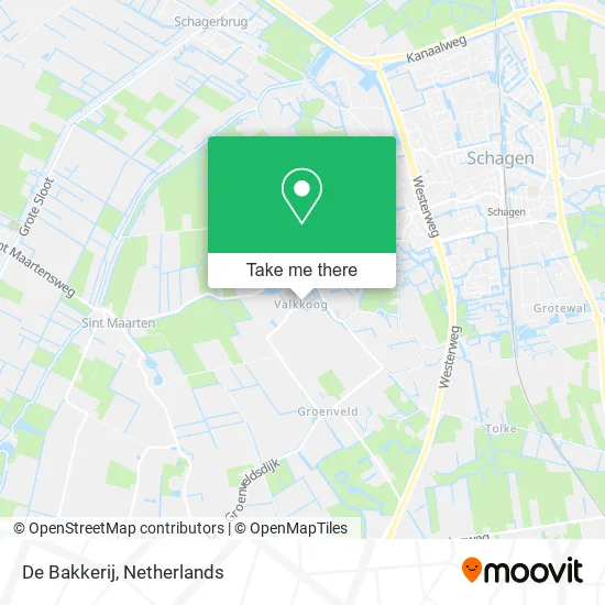 De Bakkerij map