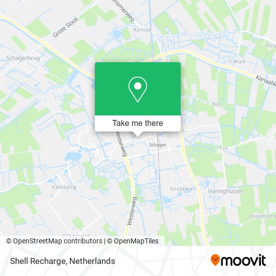 Shell Recharge map