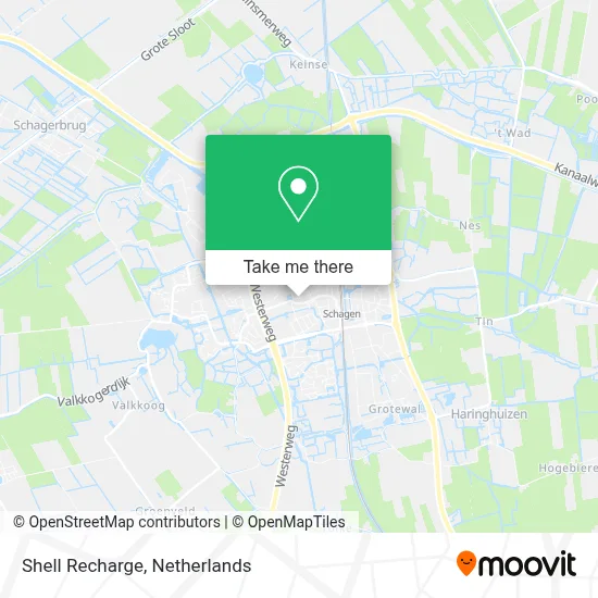 Shell Recharge map
