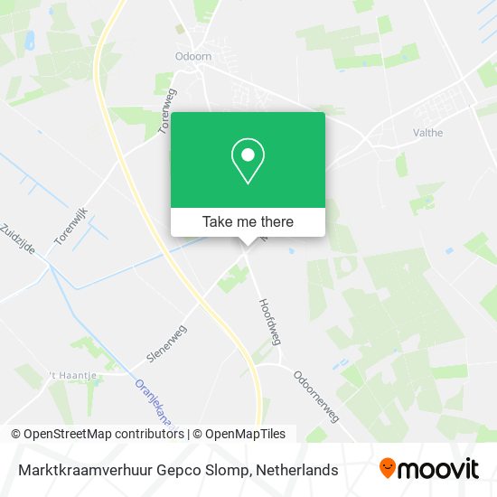 Marktkraamverhuur Gepco Slomp map