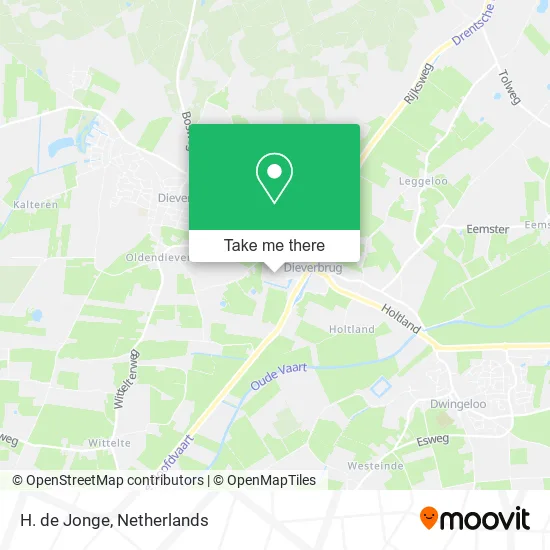 H. de Jonge map