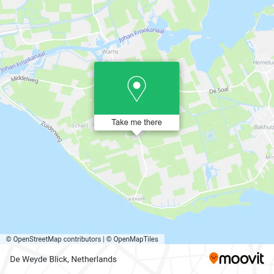 De Weyde Blick map