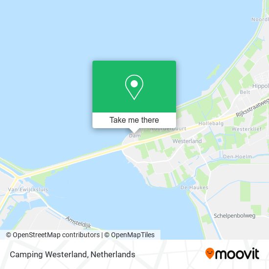 Camping Westerland map
