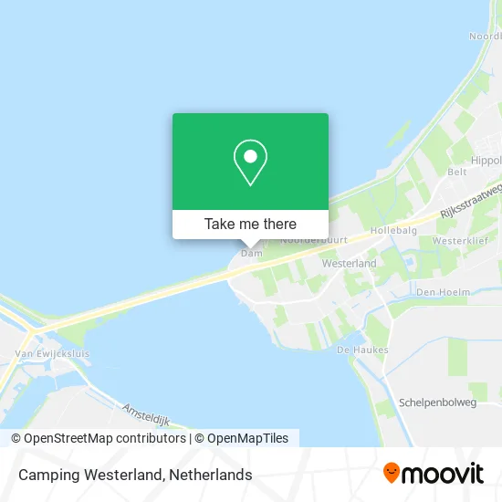 Camping Westerland map