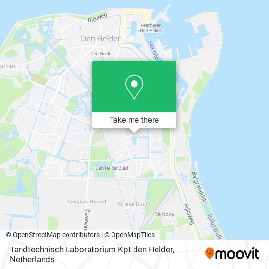 Tandtechnisch Laboratorium Kpt den Helder map