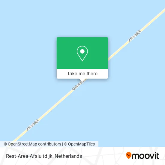 Rest-Area-Afsluitdijk map