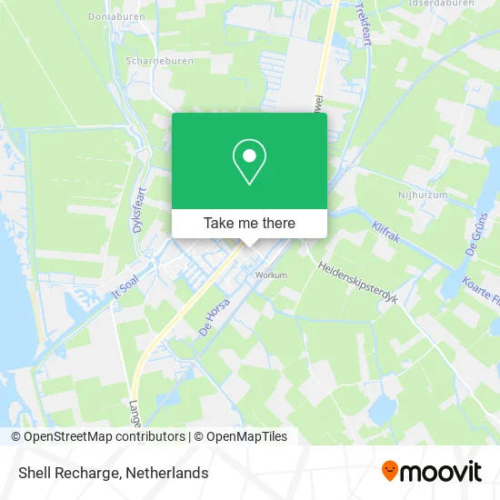 Shell Recharge map