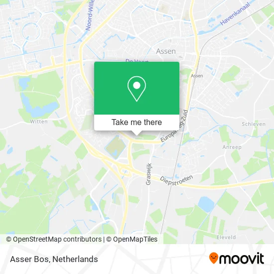 Asser Bos map