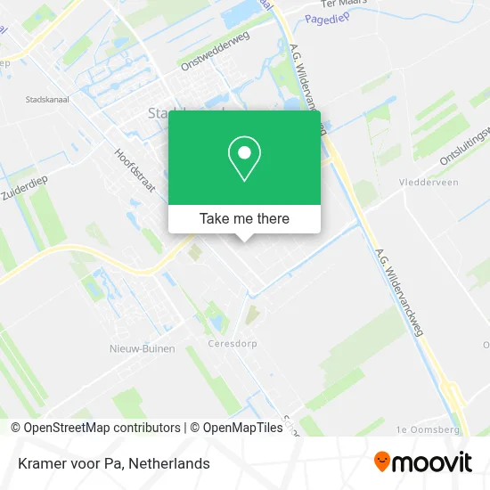 Kramer voor Pa map