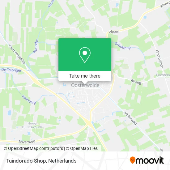 Tuindorado Shop map