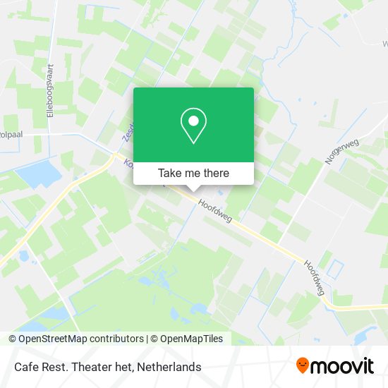 Cafe Rest. Theater het map