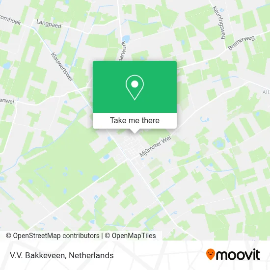 V.V. Bakkeveen map