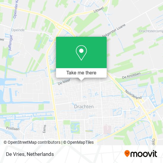 De Vries map