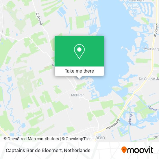 Captains Bar de Bloemert map