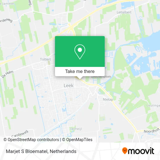 Marjet S Bloematel map