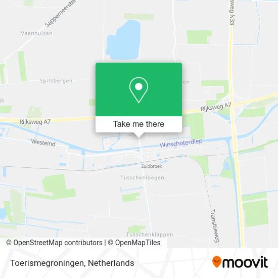 Toerismegroningen map