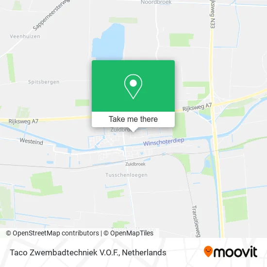 Taco Zwembadtechniek V.O.F. map