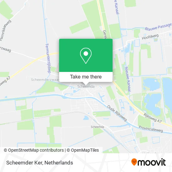 Scheemder Ker map