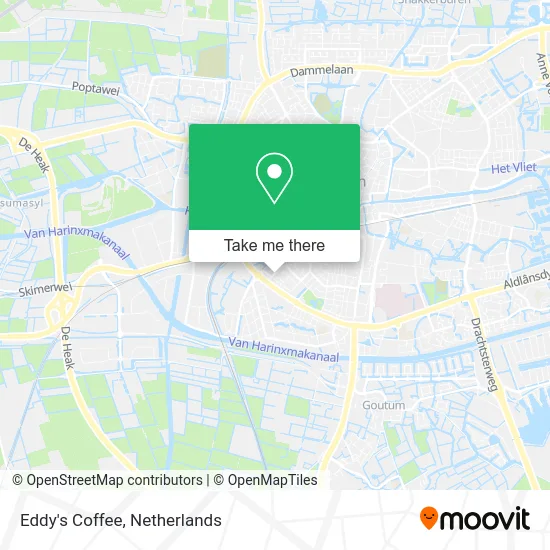 Eddy's Coffee map