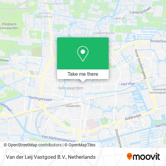 Van der Leij Vastgoed B.V. map