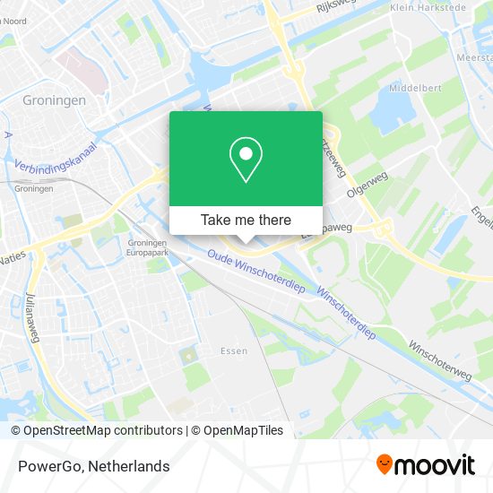 PowerGo map