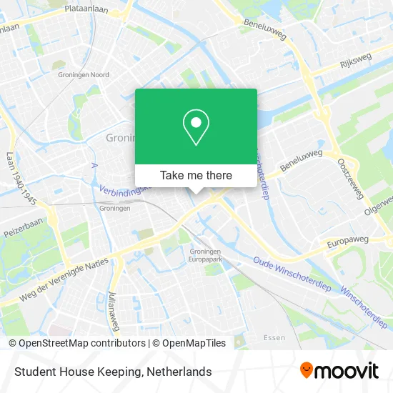 Student House Keeping map