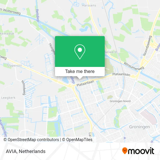 AVIA map