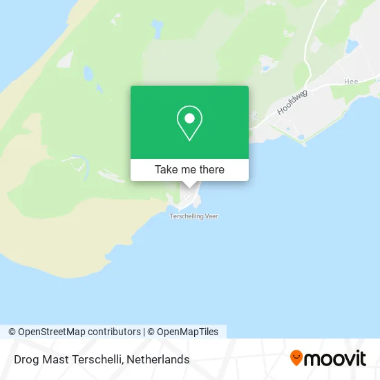 Drog Mast Terschelli map