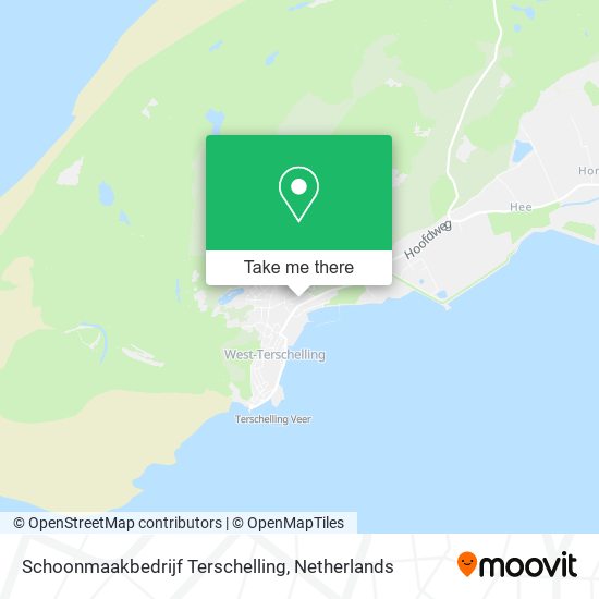 Schoonmaakbedrijf Terschelling map